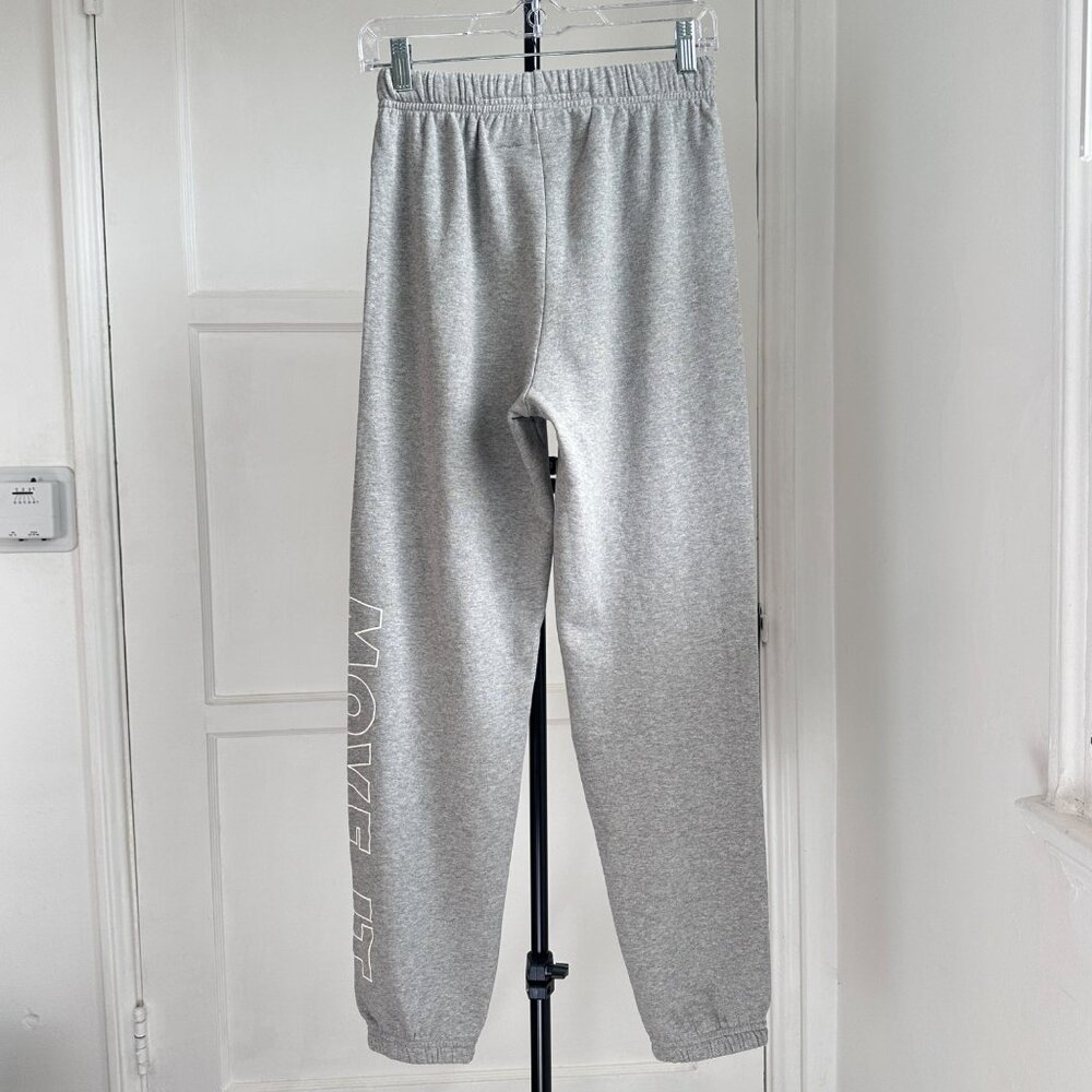 NWT MOTHER DENIM Women's Sz S Move It Bender Ankle Jogger Gray 100% Cotton $158 - Picture 6 of 14